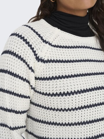 JDY Pullover 'JDYEllen' i hvid