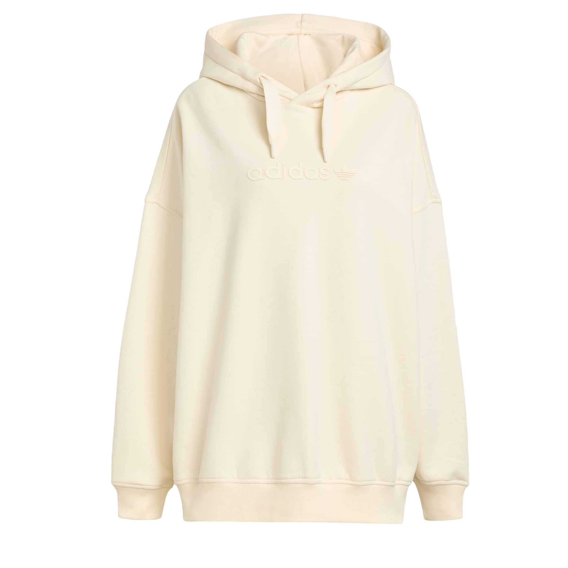 Felpa 'Essentials' di ADIDAS ORIGINALS in bianco: frontale