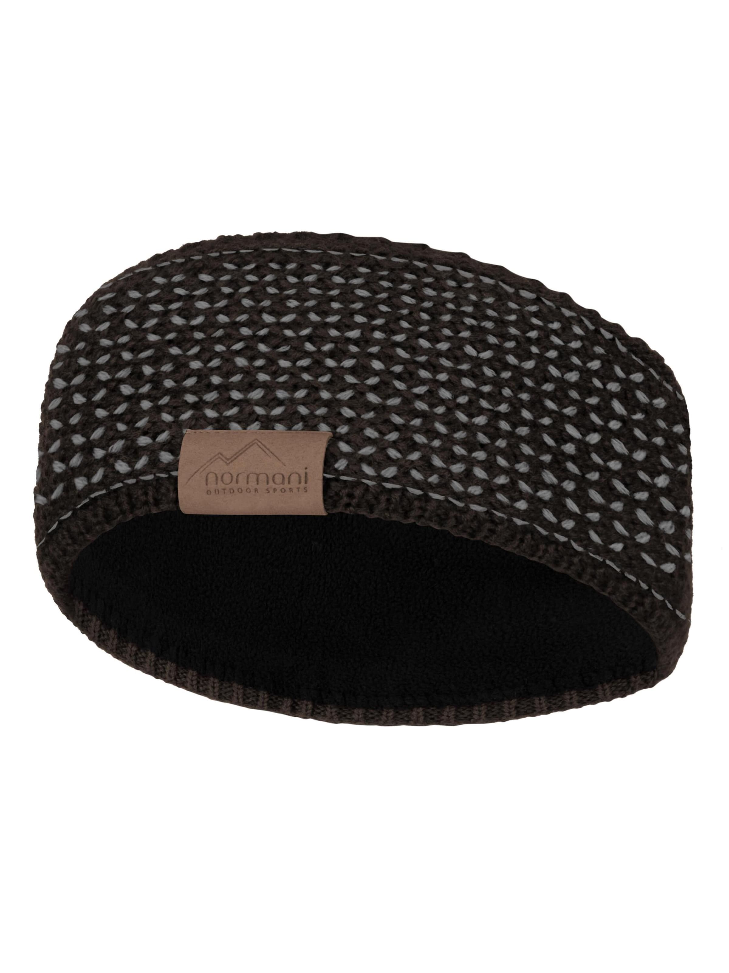 normani Stirnband in Braun: Vorderseite