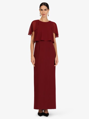 Kraimod - Vestido de noche en rojo: frente