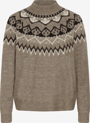 Pull-over 'CRCherrie' Cream en marron : devant
