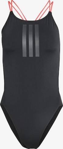 ADIDAS PERFORMANCE Bustier Urheilu-uimapuku 'Ripstream' värissä musta: etupuoli