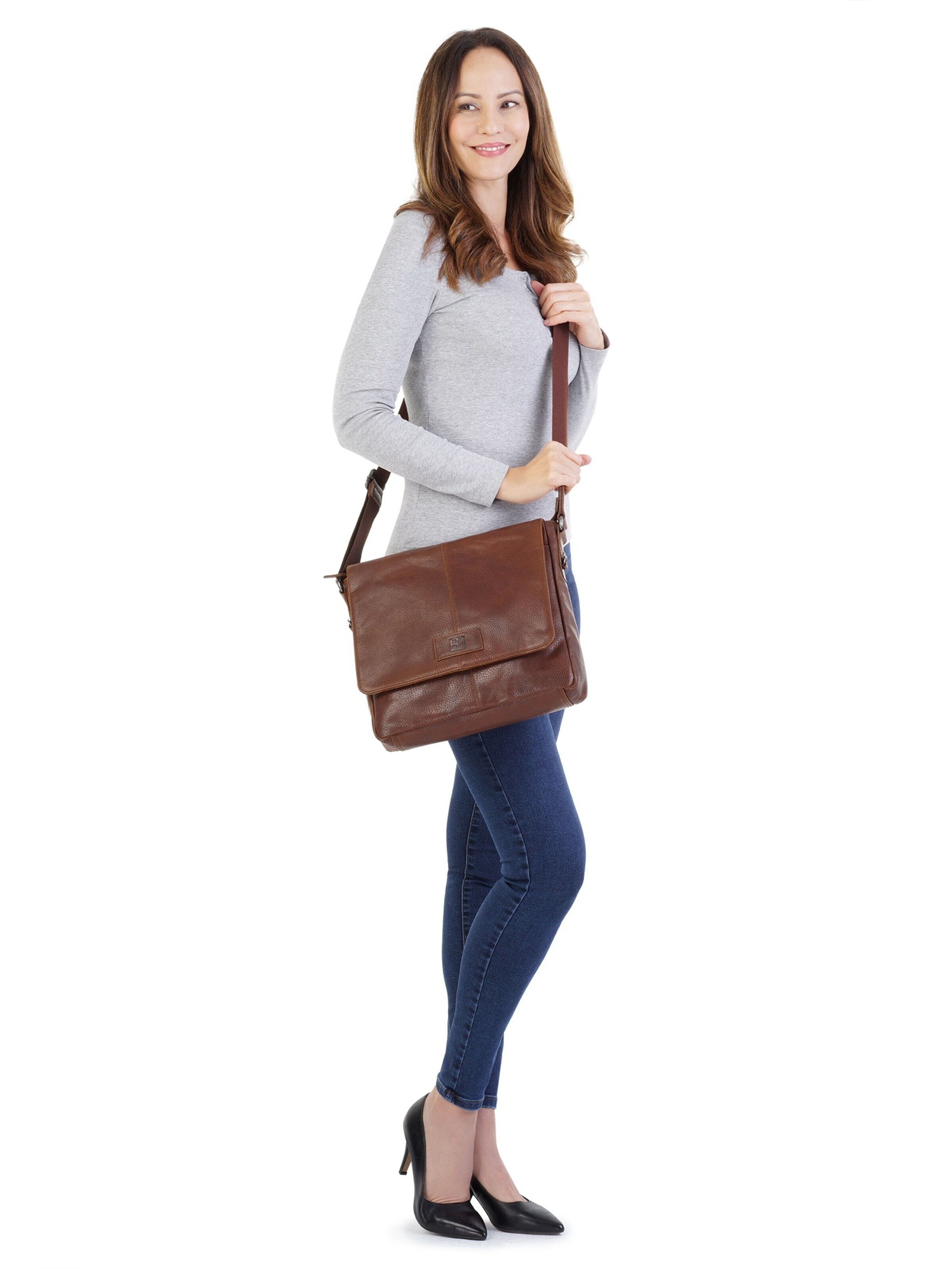 BODENSCHATZ Messenger in Brown: front
