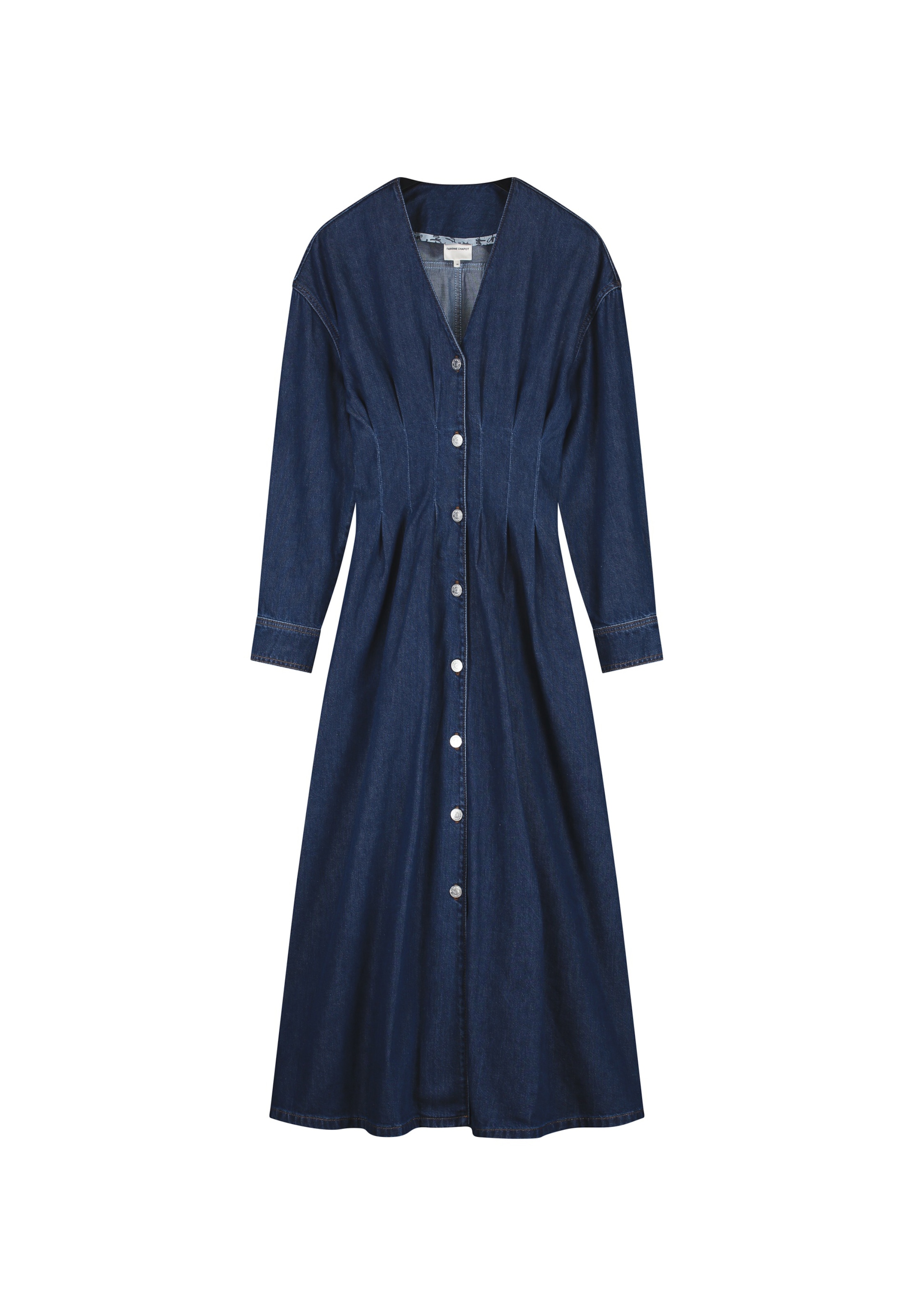 Fabienne Chapot Dress in 34 in Blue denim, Item view