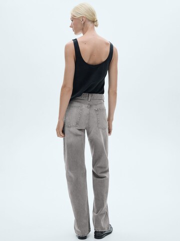 MANGO Loosefit Jeans 'MIAMI' in Grijs