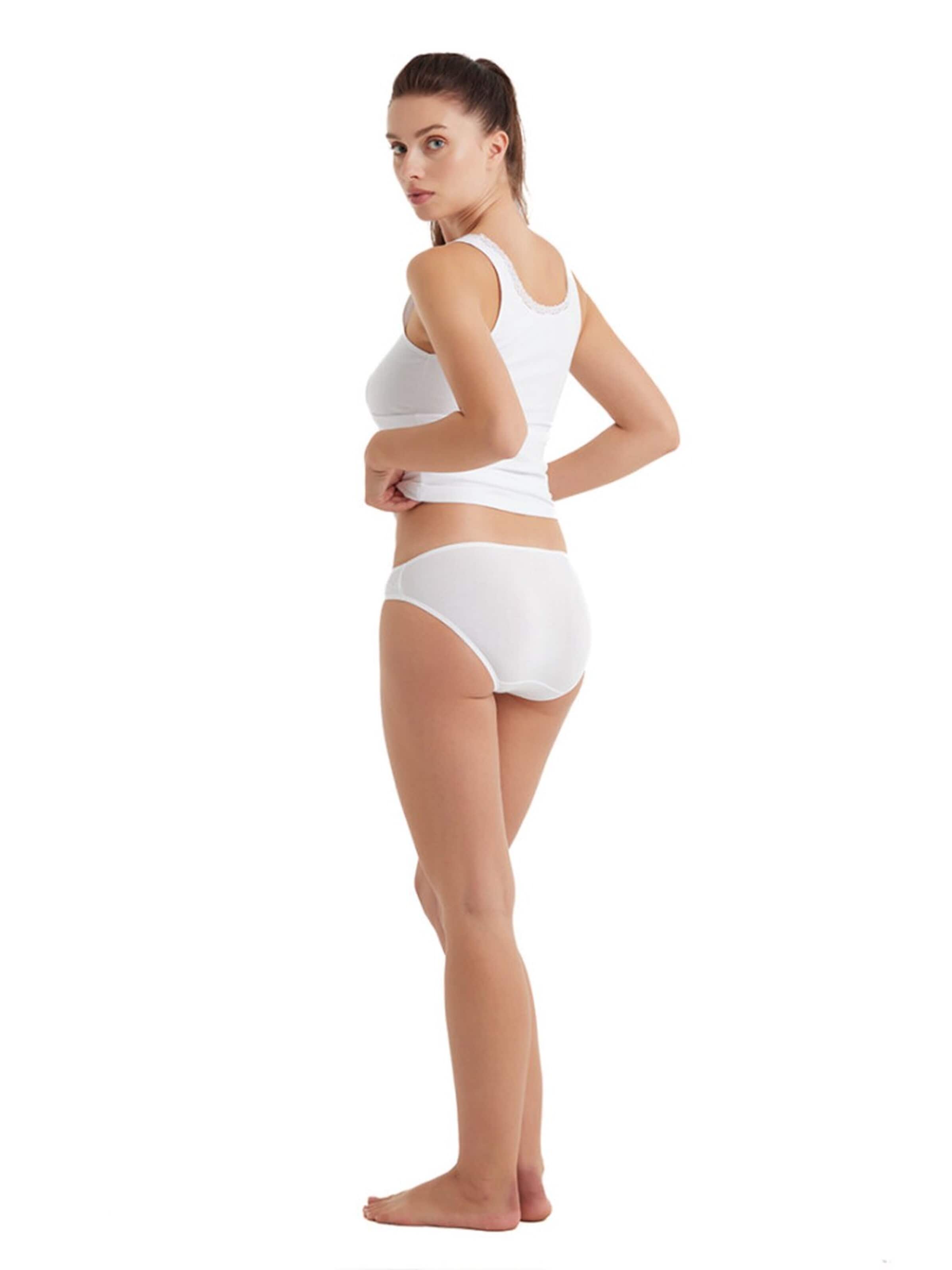 Blackspade Slip in White