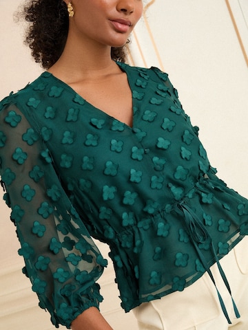 love & roses Блузка в Зеленый