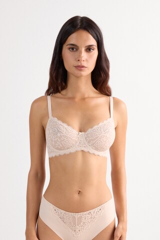 INTIMISSIMI Balconette Bra 'Daniela' in Beige: front