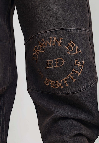 Ed Hardy Ohlapna forma Kavbojke | rjava barva: sprednja stran