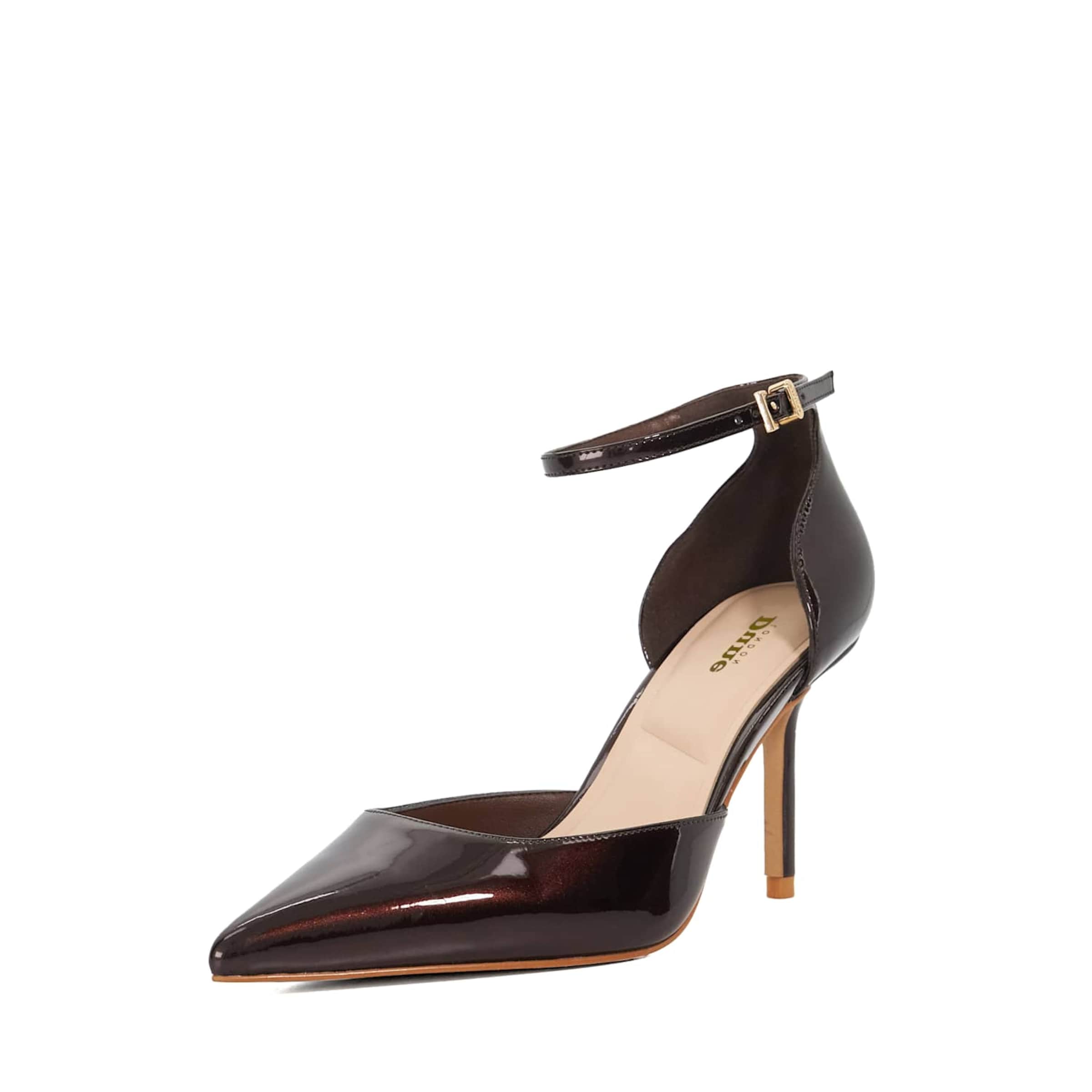 Escarpins 'Calmness' Dune LONDON en marron : devant