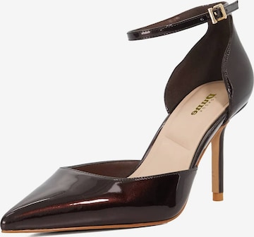 Escarpins 'Calmness' Dune LONDON en marron : devant