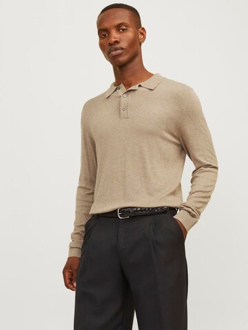 JACK & JONES Trui 'JPRBLAWilliam' in Grijs: voorkant
