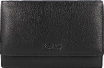 Bric's Wallet in Black: front