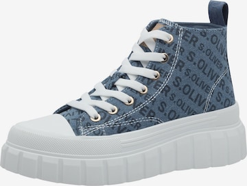 s.Oliver Sneaker in Blau: Vorderseite