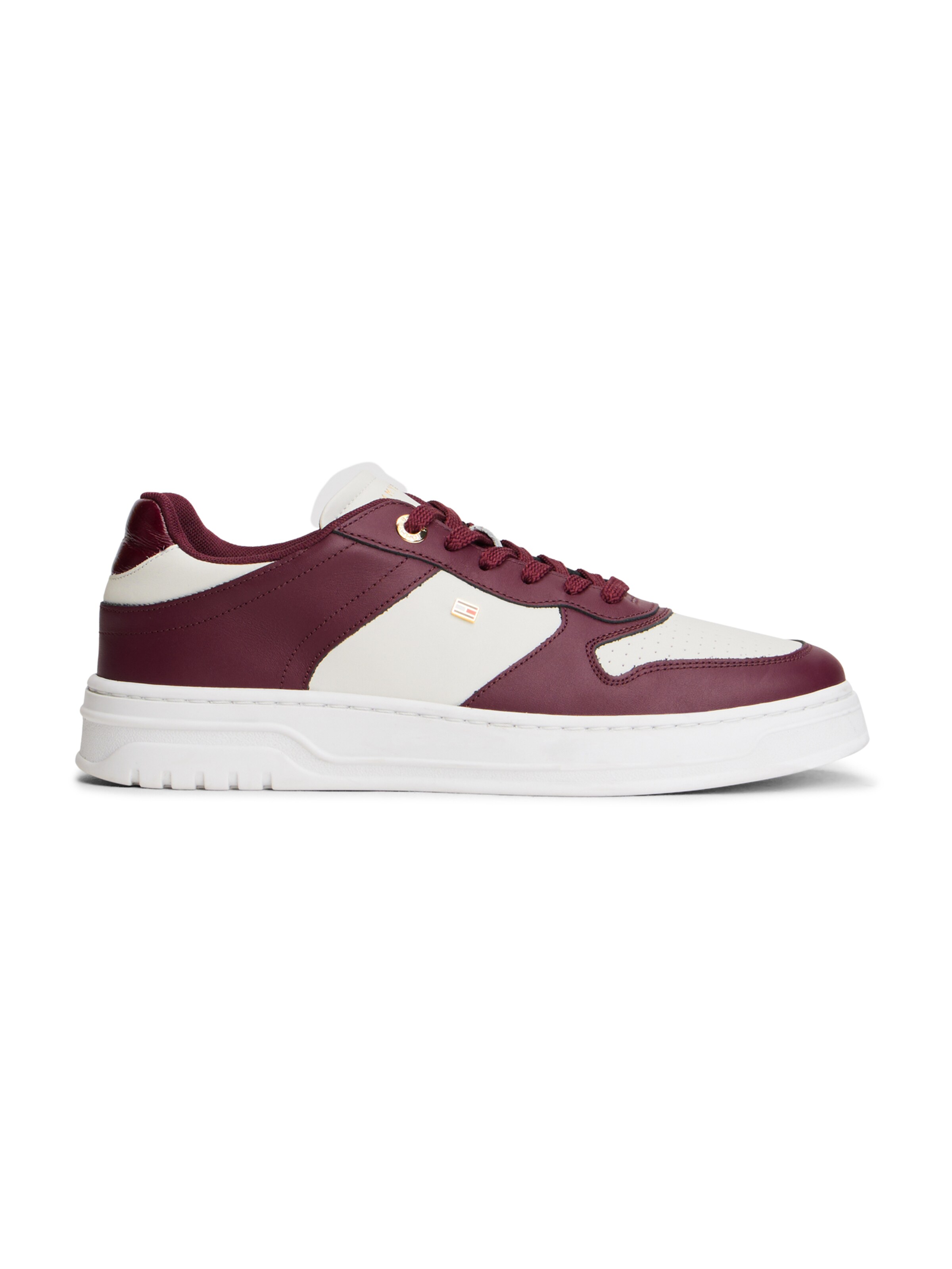 TOMMY HILFIGER Nizke superge | rdeča barva