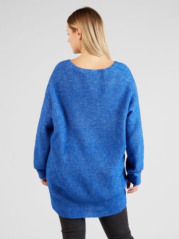 Vero Moda Curve Pullover 'Mili' i blå