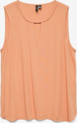 Chemisier 'VMBia Betty' VERO MODA en orange : devant