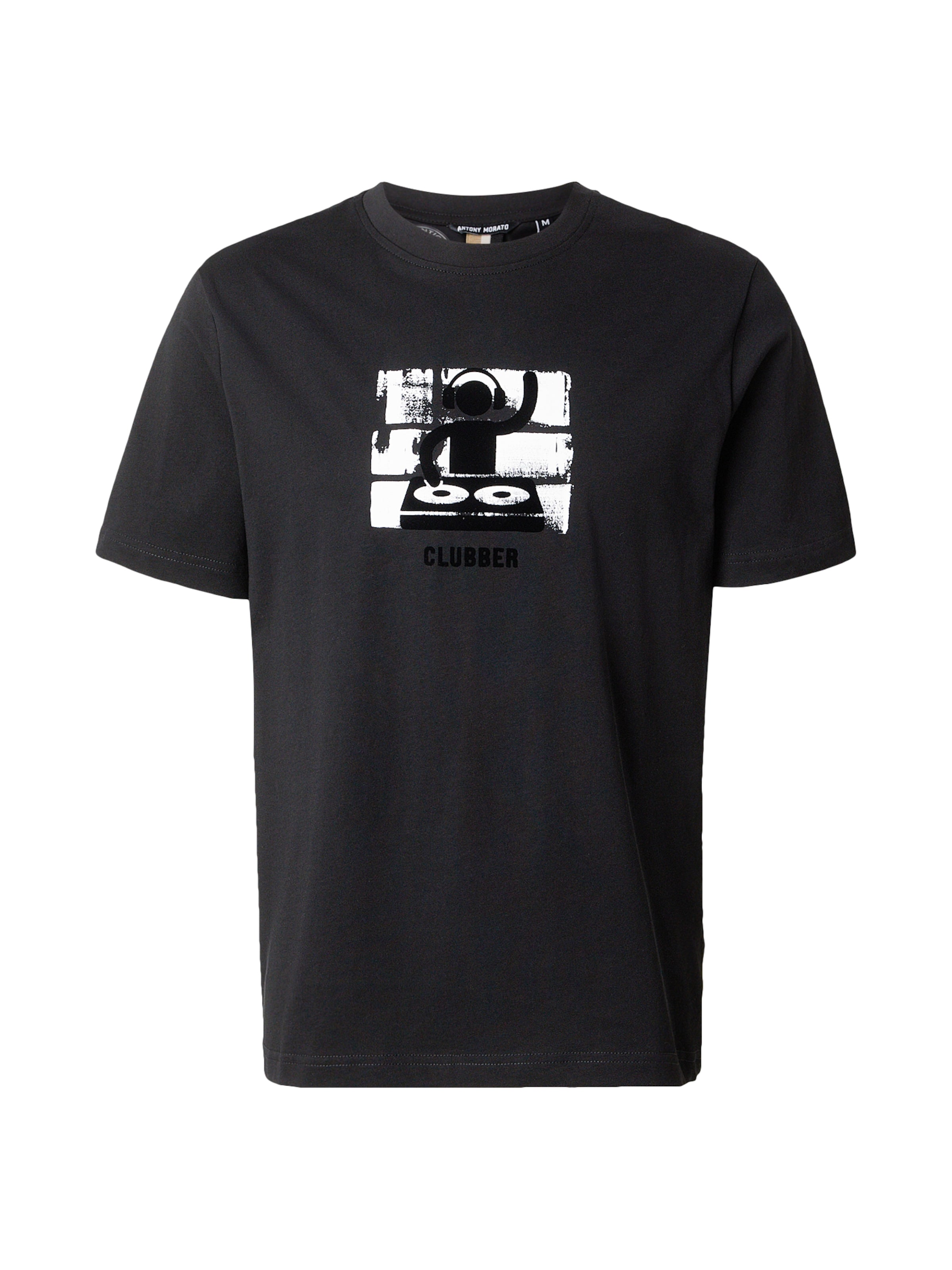 T-Shirt ANTONY MORATO en noir : devant