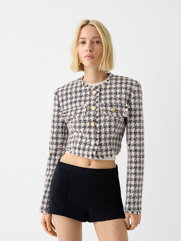 Bershka Overgangsjakke i hvid: forside