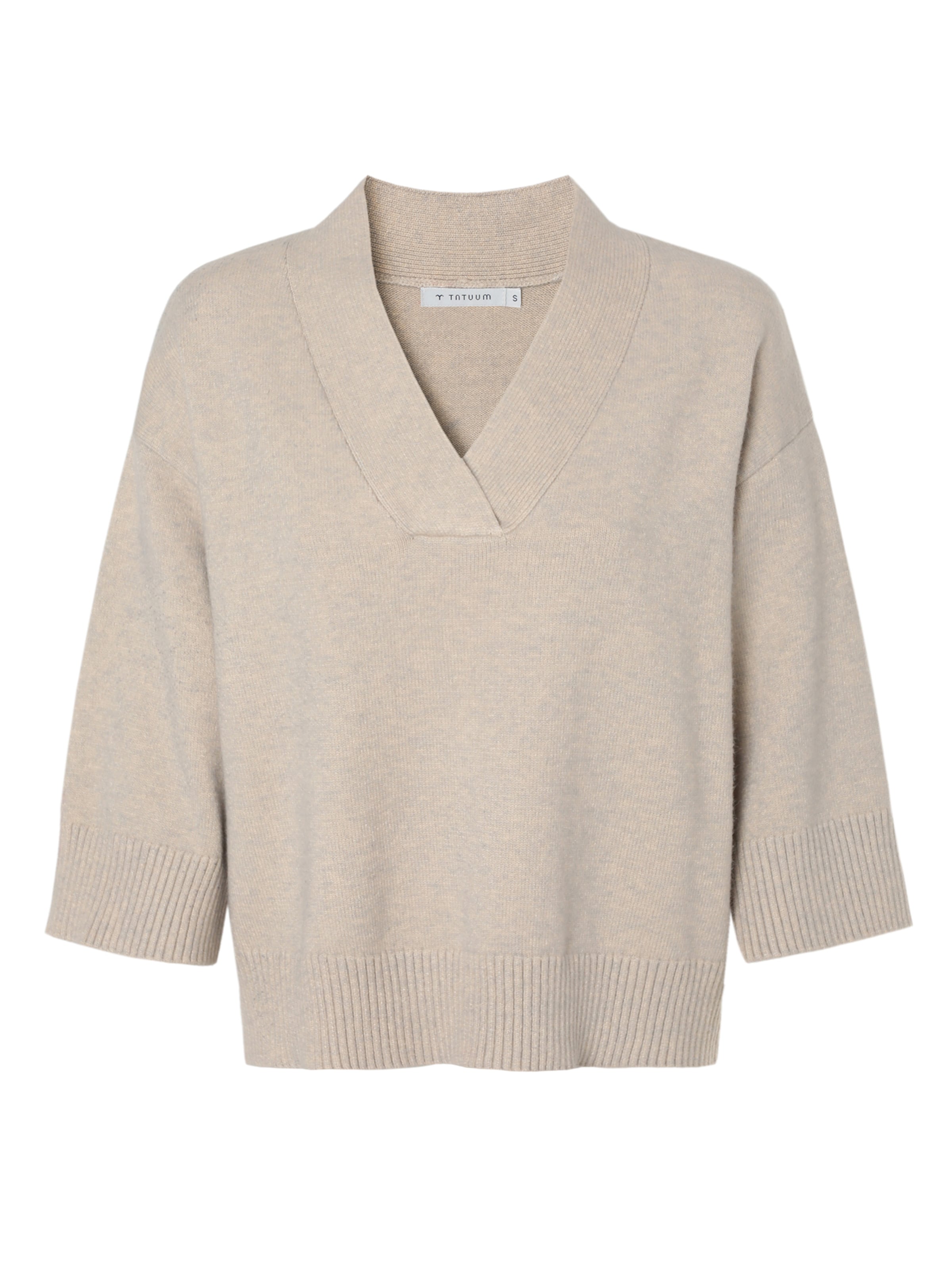 TATUUM Neulepaita 'Miu' värissä beige: etupuoli