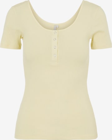 Pieces Petite Shirt 'Kitte' in Yellow: front
