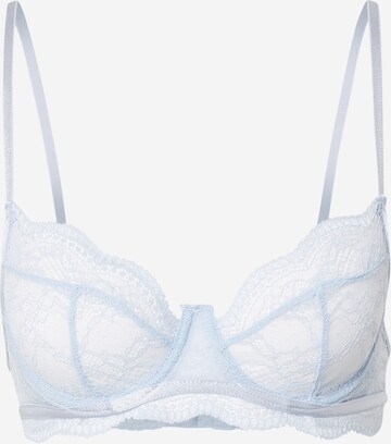 ABOUT YOU x hunkemöller T-Shirt BH 'Isabelle' in Blau: predná strana