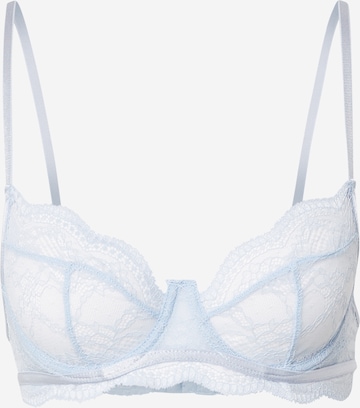 ABOUT YOU x hunkemöller - Clásico Sujetador 'Isabelle' en azul: frente