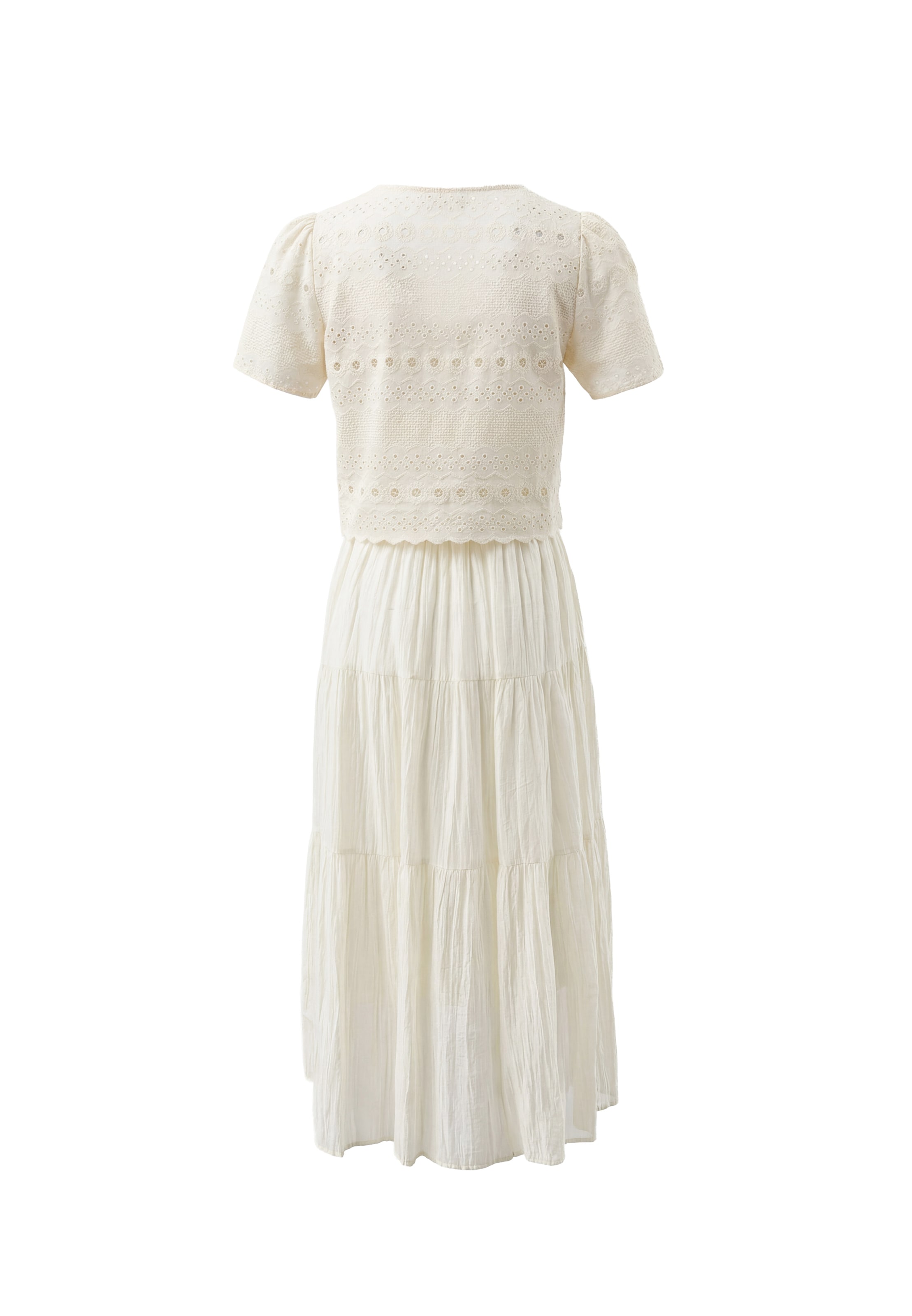 usha FESTIVAL - Vestido de verano en blanco