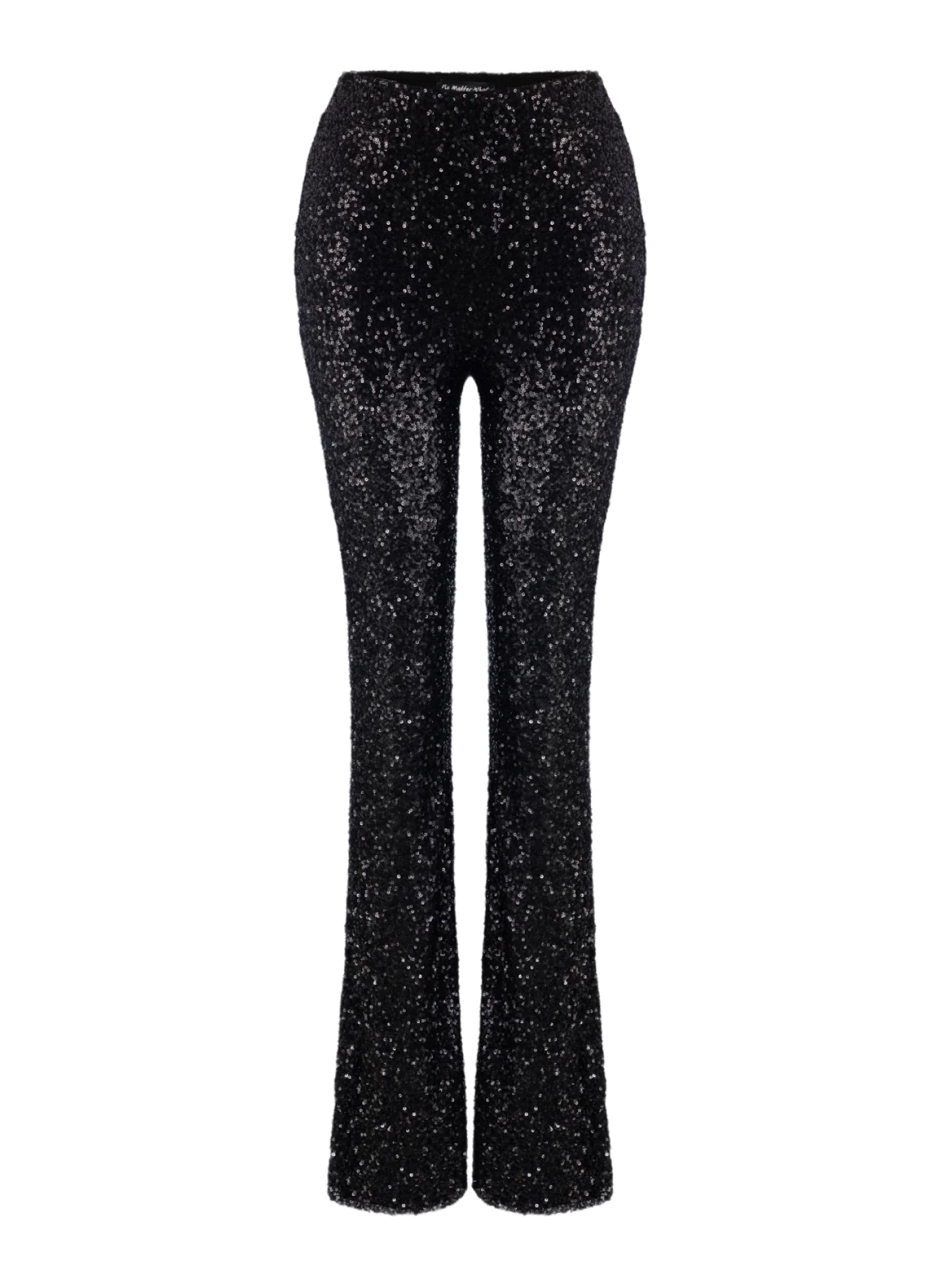 No Matter What Broek in Zwart: voorkant