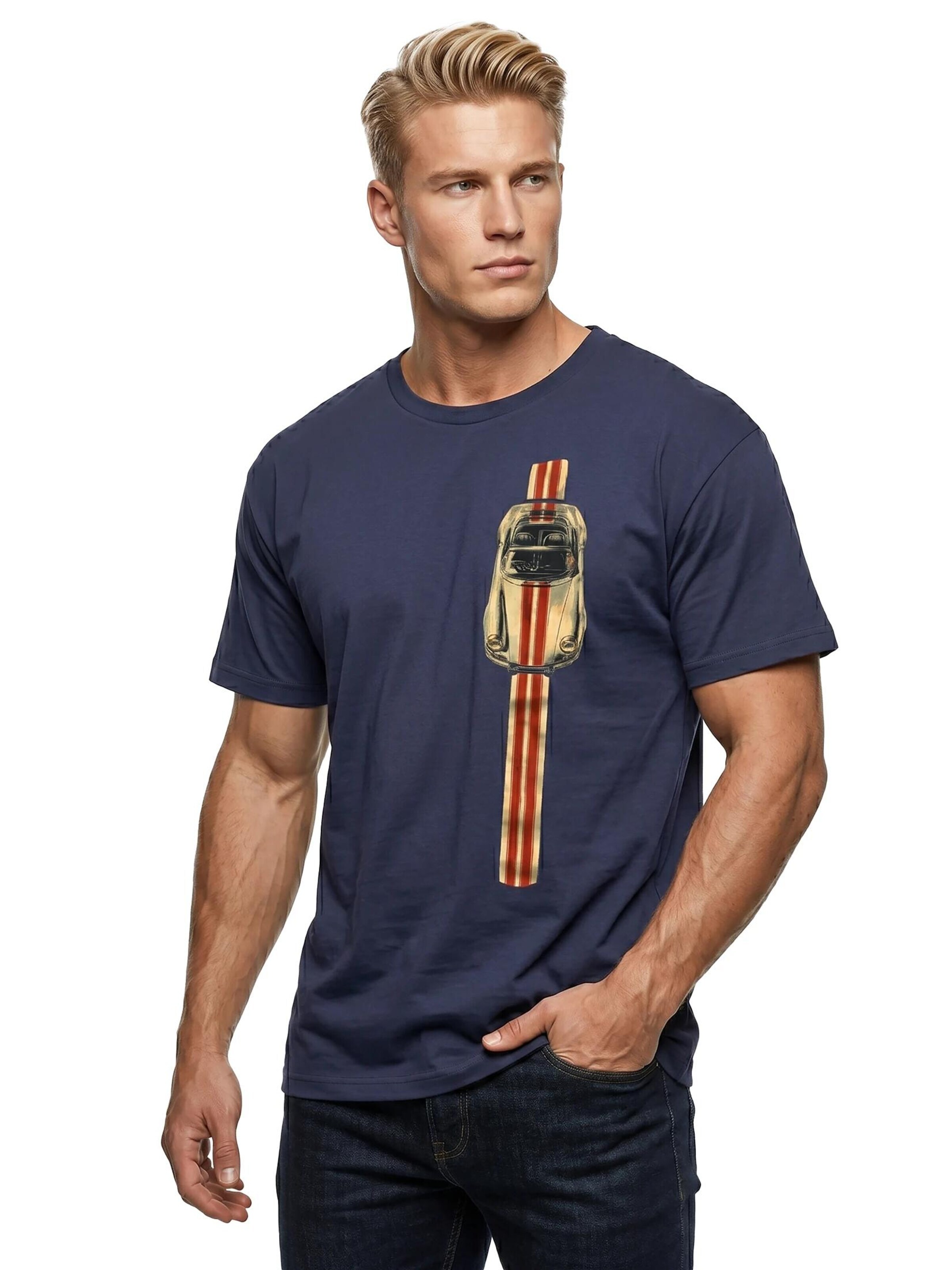 MAKAYA Shirt 'Turbo' in Blue