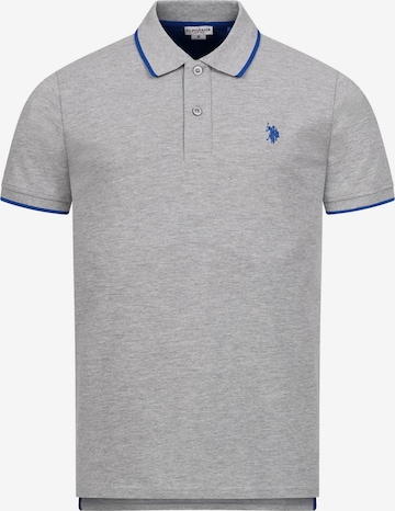 U.S. POLO ASSN. Poloshirt in Grau: Vorderseite