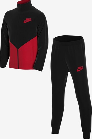 juoda Nike Sportswear Treniruočių kostiumas