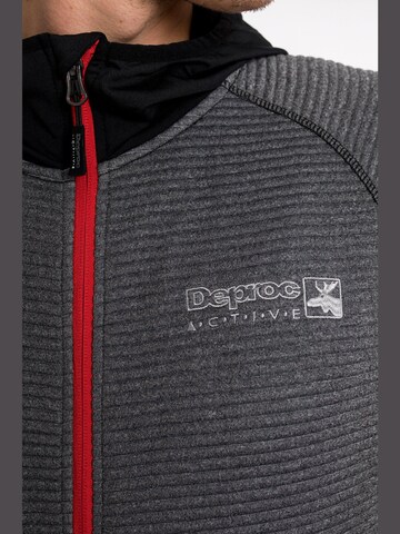 deproc Fleece Jacket 'ELM' in Grey