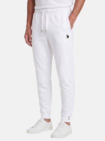 U.S. POLO ASSN. Tapered Hose in Weiß: Vorderseite