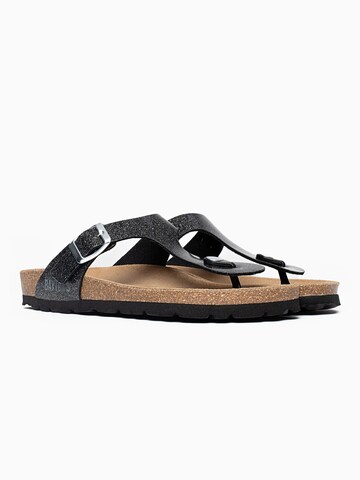 Bayton T-bar sandals 'Mercure' in Grey