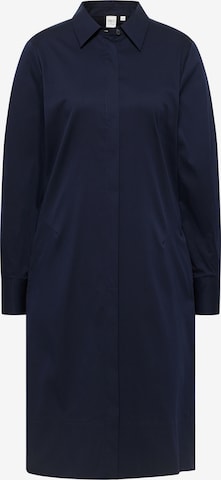 ETERNA Shirt Dress in Blue: front