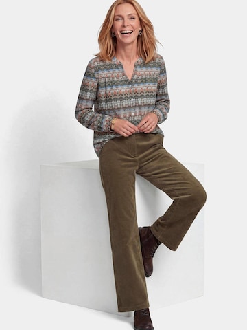 Goldner Blouse in Groen