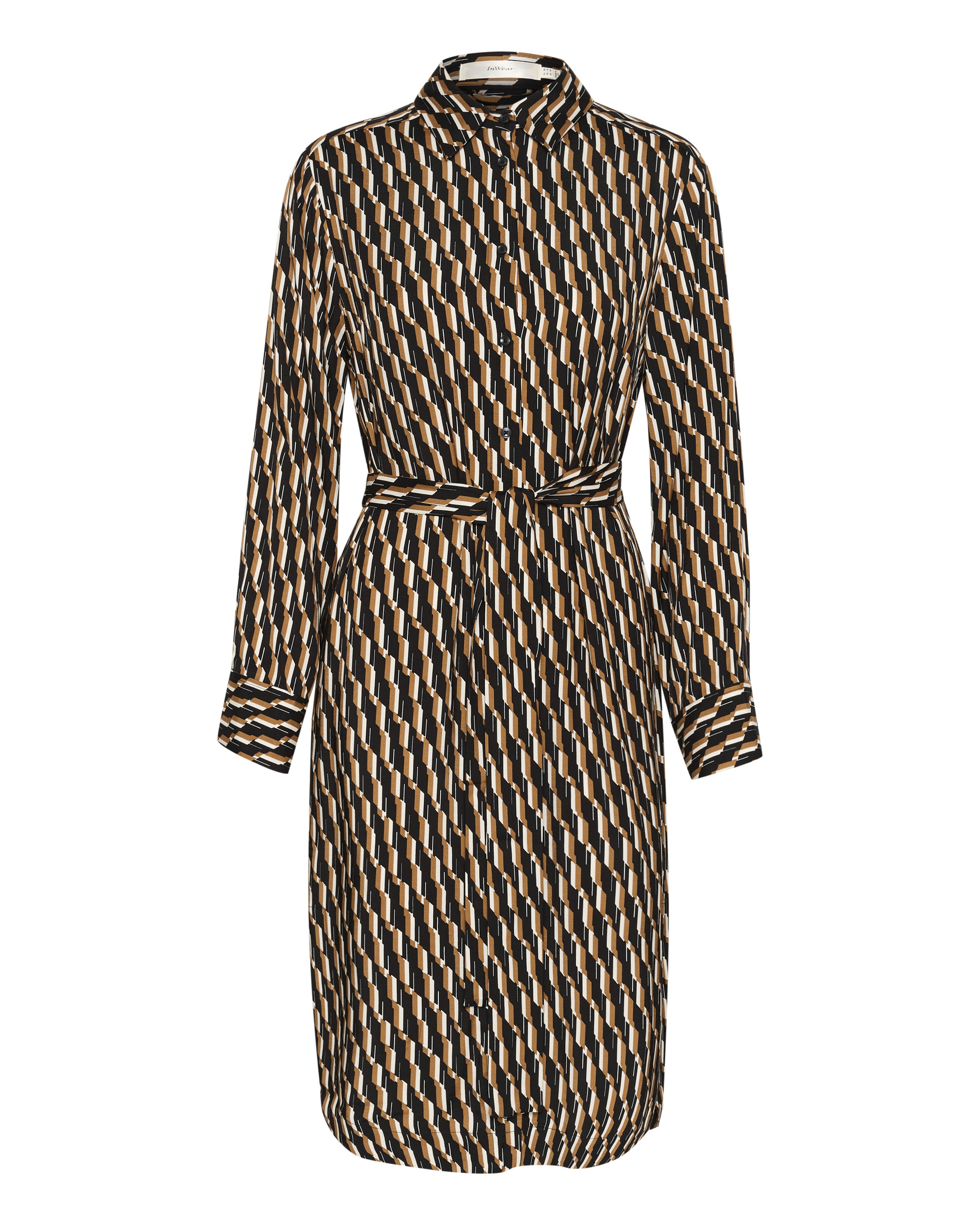 InWear Jurk in Zwart: voorkant
