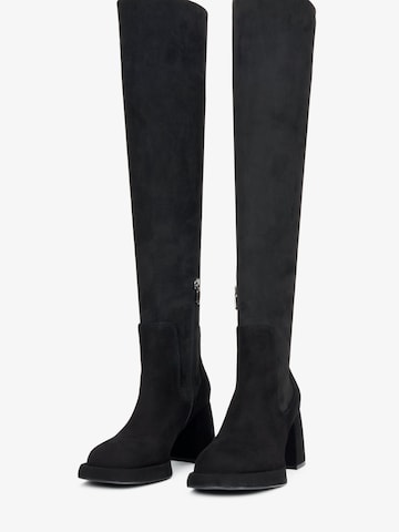 Estro Overknees '53-730-16'‌‌‌‌‌‌‌ in Schwarz