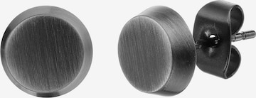 Lucardi Oorbel in Zwart: voorkant