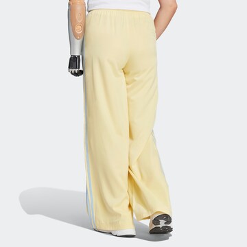 Wide Leg Pantalon ADIDAS ORIGINALS en jaune