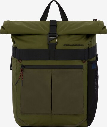 Piquadro Backpack 'Arne' in Green: front
