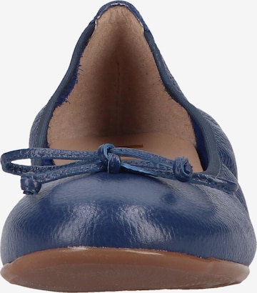 Wonders Ballet Flats in Blue