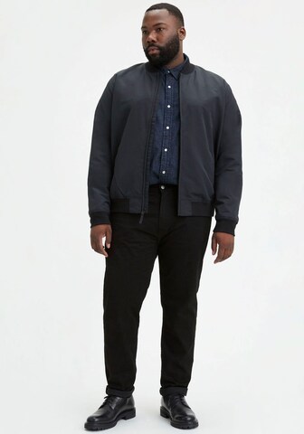 Levi's® Plus Tapered Jeans '502™ Taper B&T' in Schwarz: Vorderseite