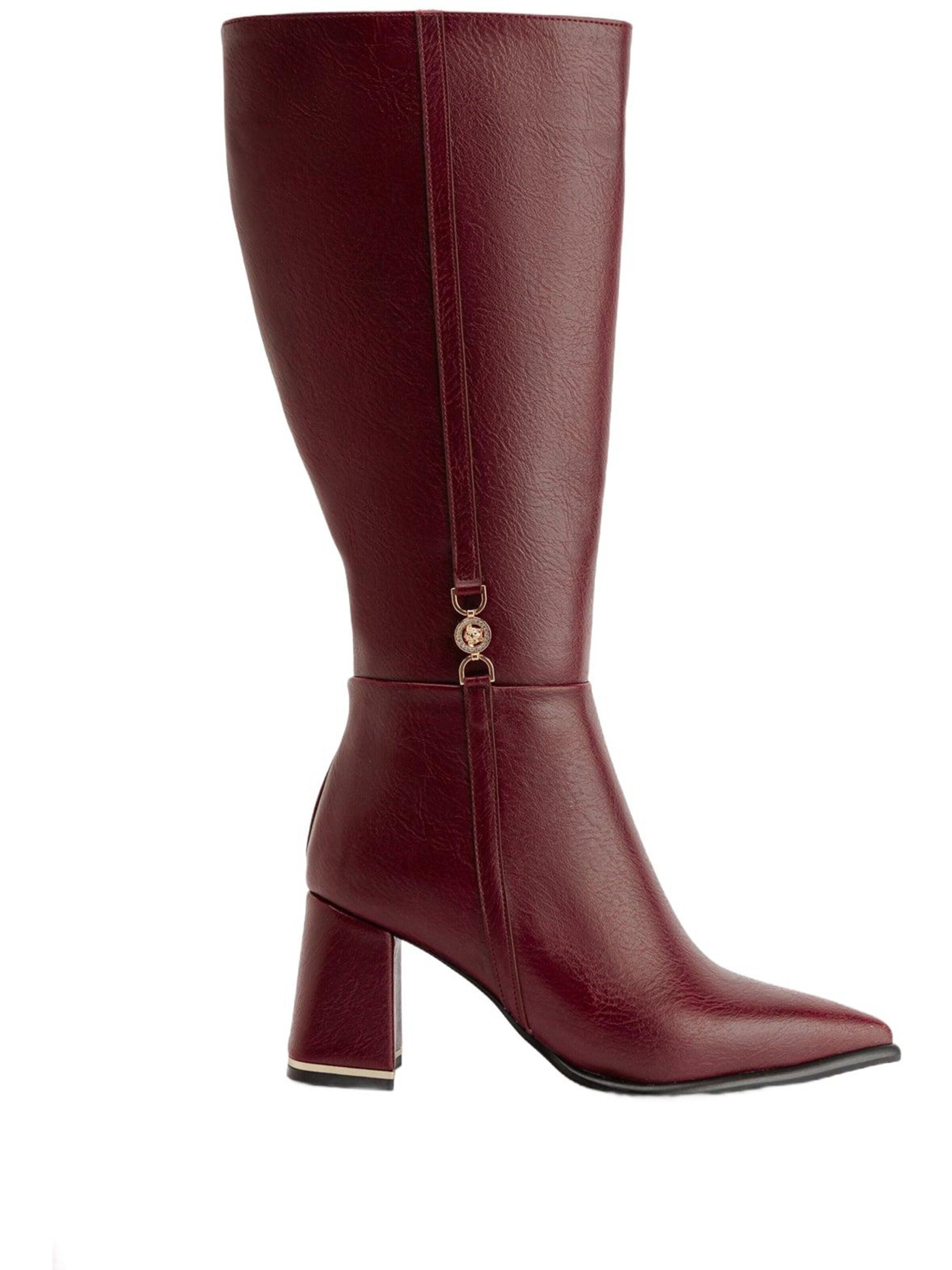 Limoya Boots 'Kris' in Red: front