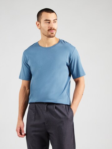 Slim fit Maglietta di JACK & JONES in blu: frontale