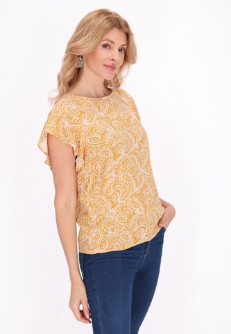 usha FESTIVAL - Blusa en amarillo: frente