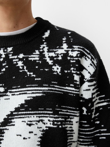 Bershka Sweater in Black