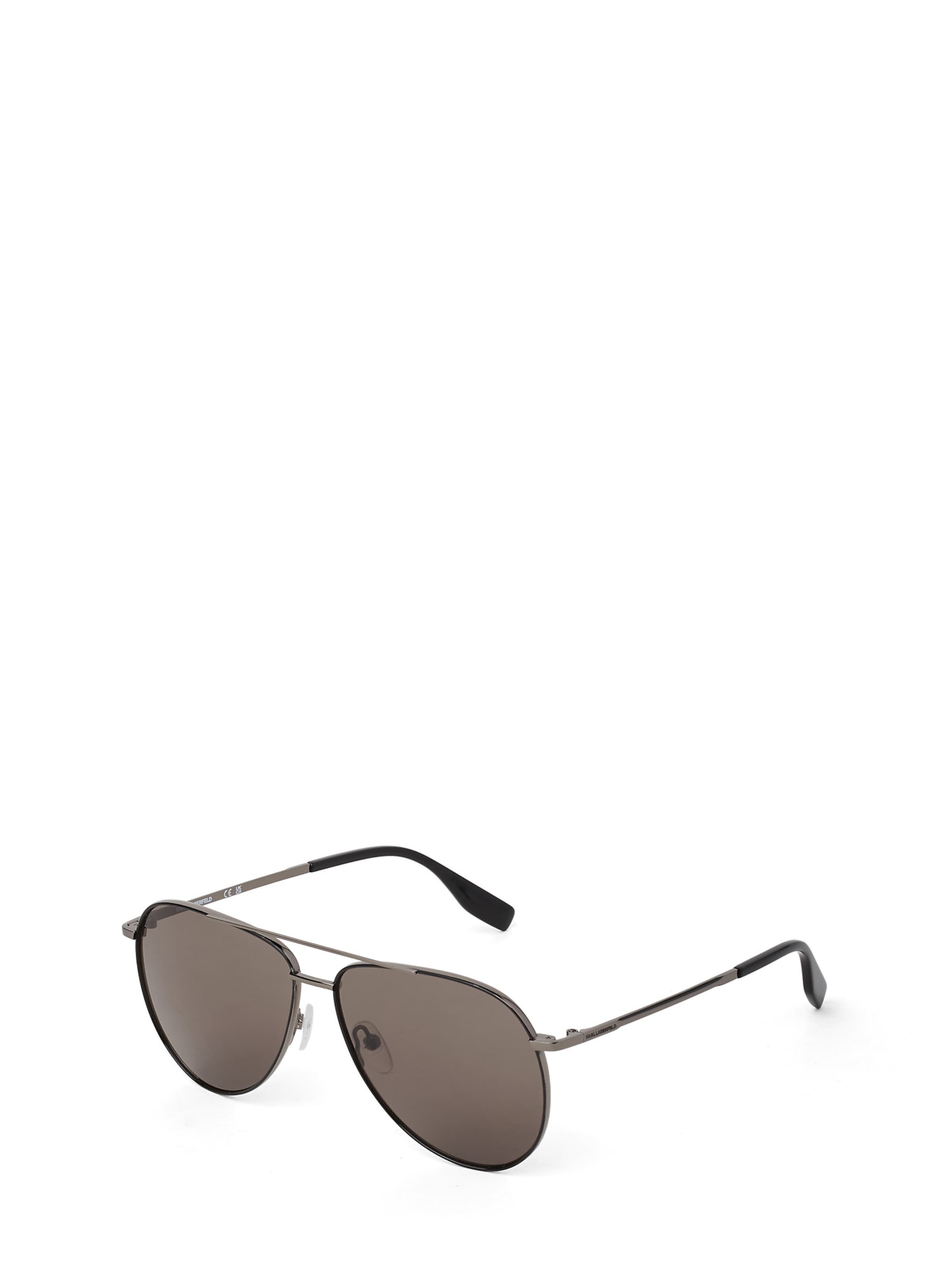 Karl Lagerfeld Napszemüveg ' SONNENBRILLE MIT KARL-LOGO ' - fekete