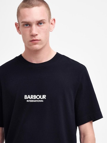 Barbour International Shirt 'Simons' in Schwarz